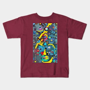 Abstract Color Kids T-Shirt